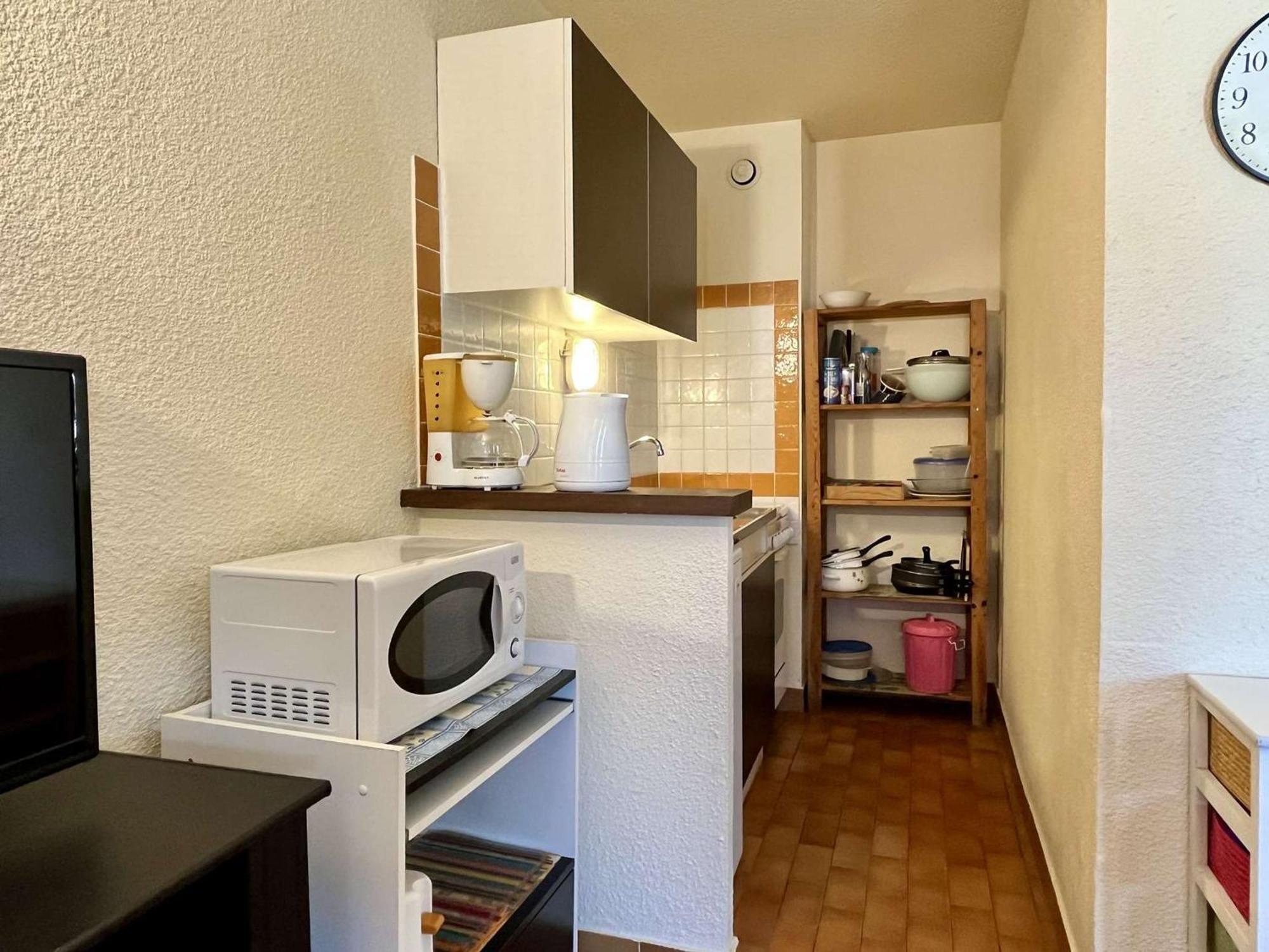 Appartement Studio/Cabine 4 Pers, Proche Plage, Garage Prive - Argeles-Sur-Mer - Fr-1-225-17 Kültér fotó