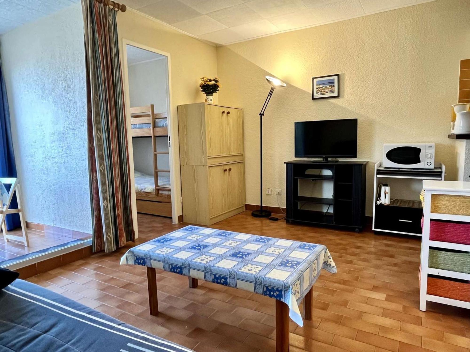 Appartement Studio/Cabine 4 Pers, Proche Plage, Garage Prive - Argeles-Sur-Mer - Fr-1-225-17 Kültér fotó