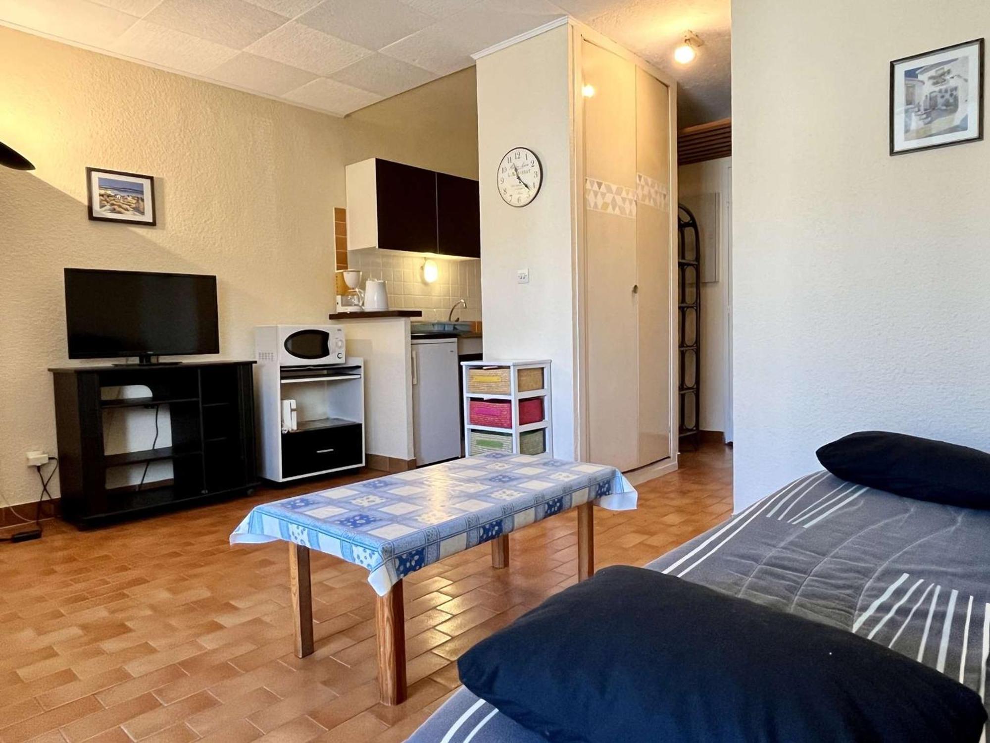 Appartement Studio/Cabine 4 Pers, Proche Plage, Garage Prive - Argeles-Sur-Mer - Fr-1-225-17 Kültér fotó